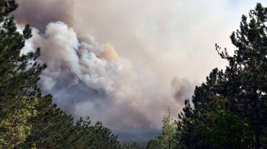 Dursunbey&rsquo;deki Orman Yangını Kontrol Altına Alındı