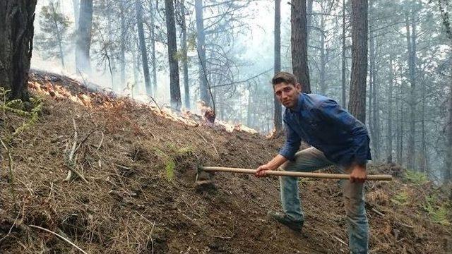 Madran Dağı’nda 50 Hektar Alan Kül Oldu