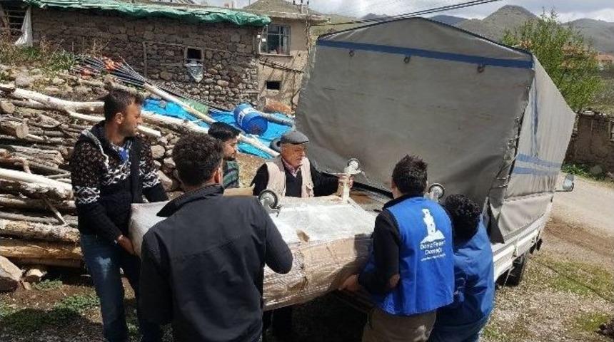 5 Yıldır Yatağa Mahkum Olan Hastaya Deniz Feneri El Uzattı