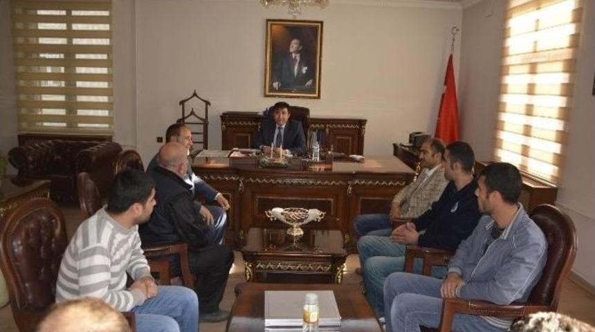 Madde Bağımlılığından Kurtulan Gen&ccedil;ler Kaymakam Citer&rsquo;i Ziyaret Etti