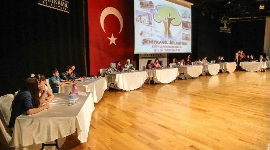 Şehitkamilli &Ouml;ğrenciler Bilgi Yarışmasında Ter D&ouml;kt&uuml;