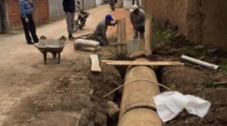 Lapseki Kaymakamı Şahin K&ouml;ylerdeki Alt Ve &Uuml;st Yapı Yatırımlarını İnceledi