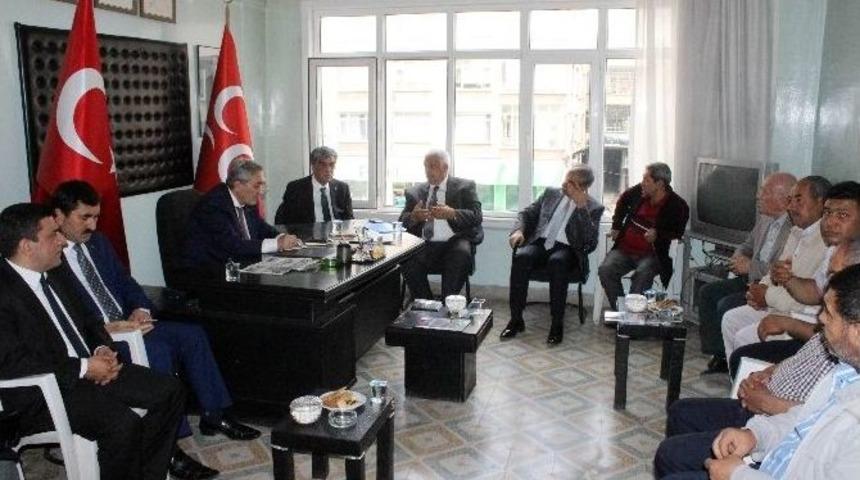 Mhp Genel Başkan Yardımcısı Emin Haluk Ayhan Kilis&rsquo;te