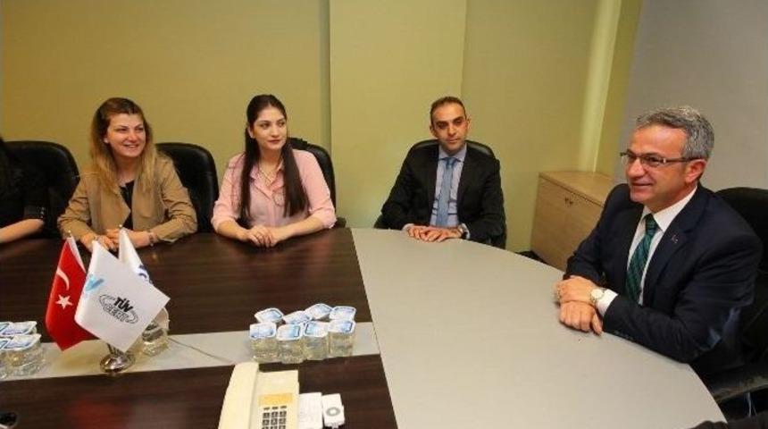 Gen&ccedil; &Ouml;ğretmenlerden Başkan K&ouml;şker&rsquo;e Ziyaret