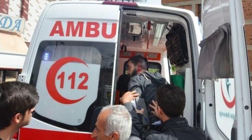 Malatya&rsquo;da İş Yerine Palalı Ve Bı&ccedil;aklı Saldırı Girişimi