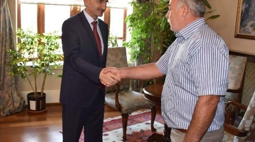 Kıbrıslı Muhtarlardan Vali Bektaş&rsquo;a Ziyaret