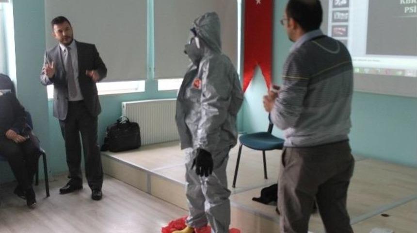 488 Sağlık Personelinin Katıldığı Kbrn Farkındalık Eğitimleri Tamamlandı