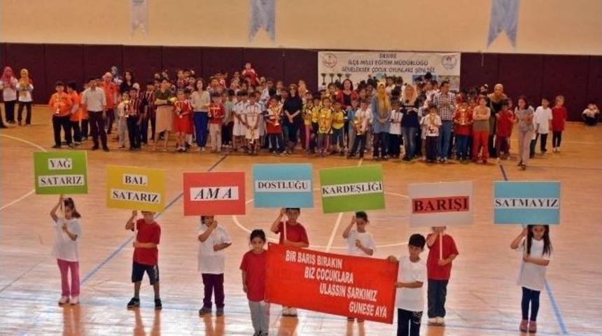 Miniklerden Anlamlı Mesaj: &ldquo;yağ Satarız, Bal Satarız Ama Kardeşliğimizi Satmayız&rdquo;