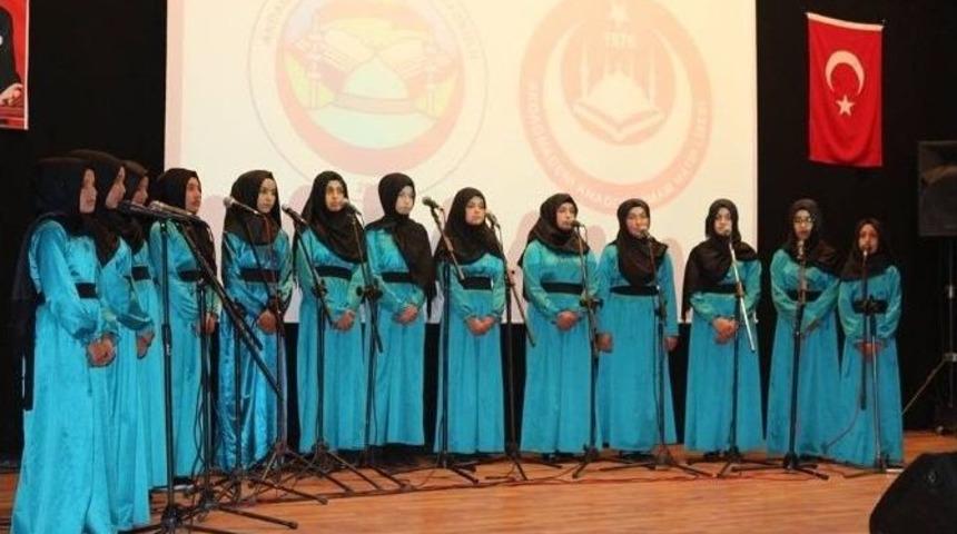 Akdağmadeni İmam Hatip Lisesinden Kutlu Doğum Programı