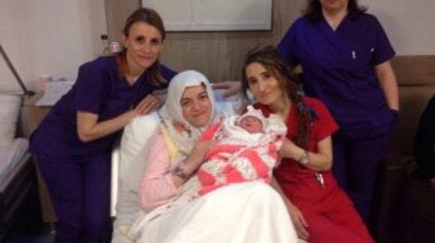 Giresun&rsquo;da İlk Defa Lamaze Y&ouml;ntemi İle Normal Doğum Yaptırıldı