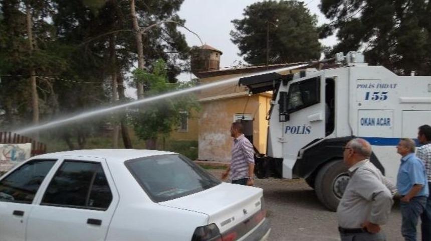 Suriye Sınırındaki Yangına Toma M&uuml;dahale Etti