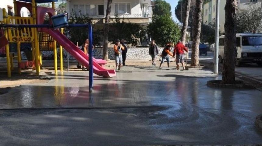 Nazilli&rsquo;de Kaynanalar Parkı Yenilenmiş Hali İle Hizmete Girdi