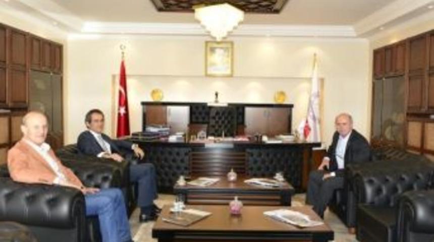 Be&uuml;, &Uuml;niversite Sporları Federasyon Başkanı Kemal Tamer&rsquo;i Ağırladı