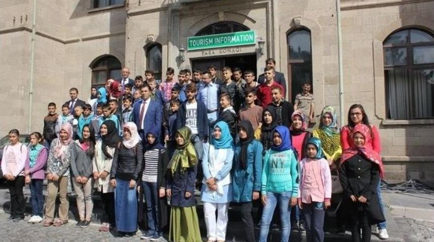 &Ouml;ğrenciler İlk Kez Kapadokya&rsquo;yı Gezdi