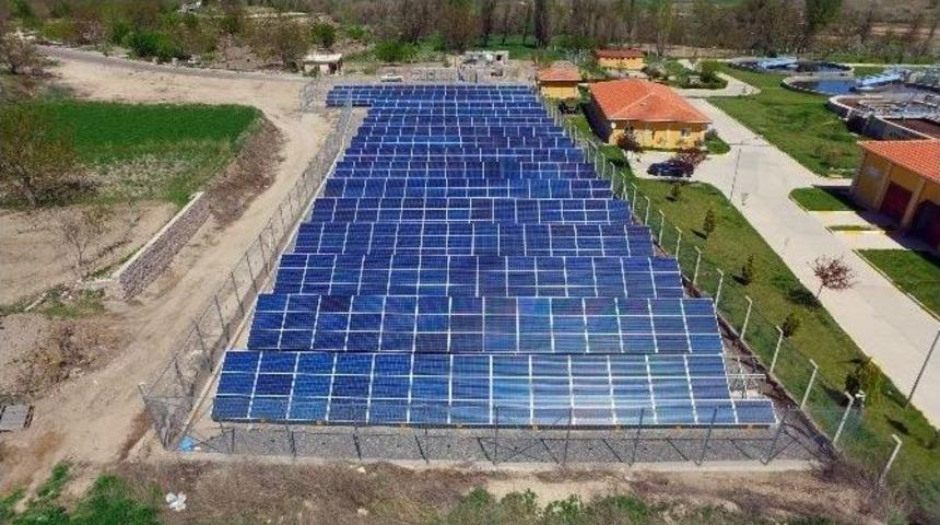 Nevşehir Belediyesi G&uuml;neş Panelleri İle Elektrik &Uuml;retiyor