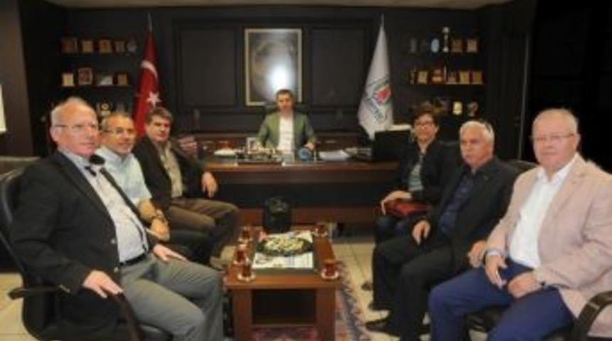 &Ccedil;anakkale &Ccedil;anlılar Derneğinden Başkan Kuzu&rsquo;ya Ziyaret