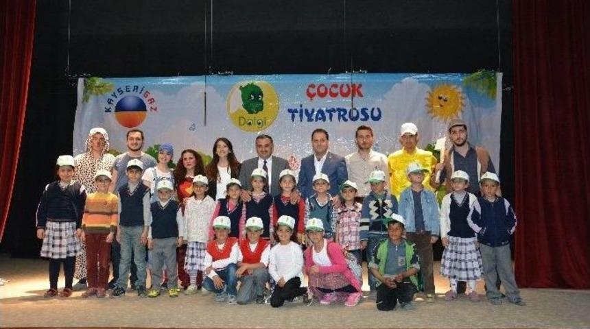 &Ccedil;ocuklar Dolgi İle Eğlenmeye Develi&rsquo;de Devam Etti