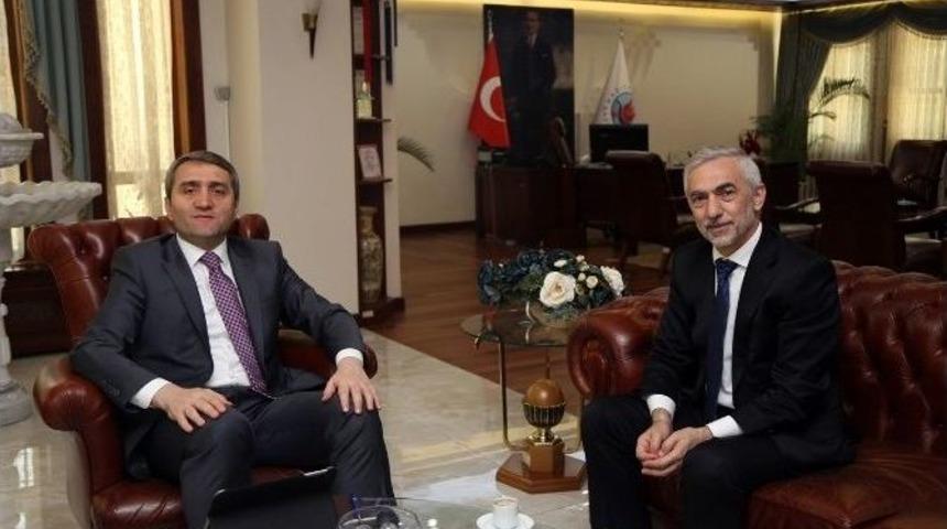 Ak Parti İl Başkanı Temurci, Başkan Kılı&ccedil;&rsquo;ı Ziyaret Etti