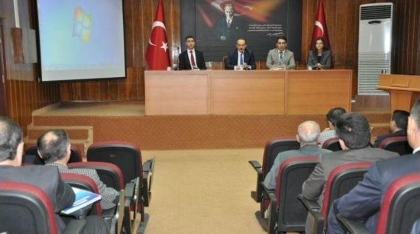 Vali Yavuz İl M&uuml;d&uuml;rleriyle İstişare Toplantısı Yaptı