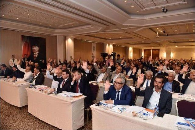 Akdenizli Belediyeler Birliği Başkanlığı’na Tütüncü İkinci Kez Seçildi