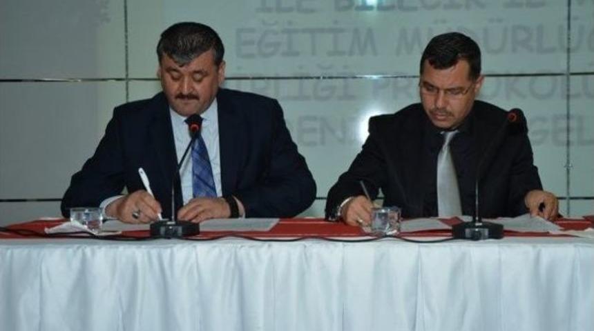 Bilecik&rsquo;te "mesleki Yeterlilik Kursları" Protokol&uuml;