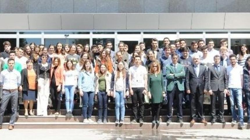 Koleji &Ouml;ğrencileri, Sanko &Uuml;niversitesini Ziyaret Etti