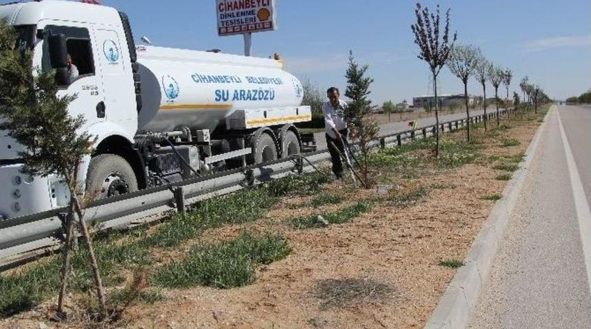 Cihanbeyli&rsquo;de Bahar &Ccedil;alışmaları