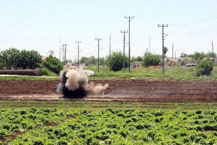 Kilis’e Düşen Rokete Ait Parçalar İmha Edildi G4