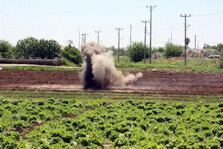 Kilis’e Düşen Rokete Ait Parçalar İmha Edildi G5