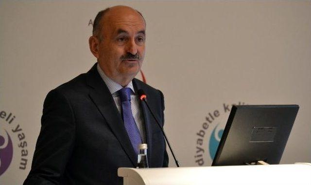 Bakan M&uuml;ezzinoğlu: &ldquo;b&uuml;t&ccedil;enin 5&rsquo;te 1&rsquo;i Diyabet Hastalarına Harcanıyor&rdquo; 1