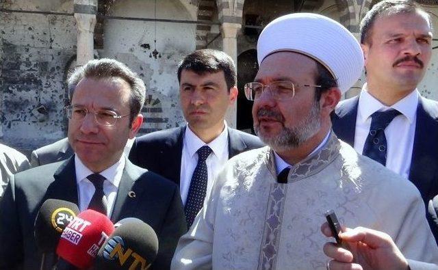 Diyanet İşleri Başkanı Görmez’den Kurşunlu Camii’ne Ziyaret