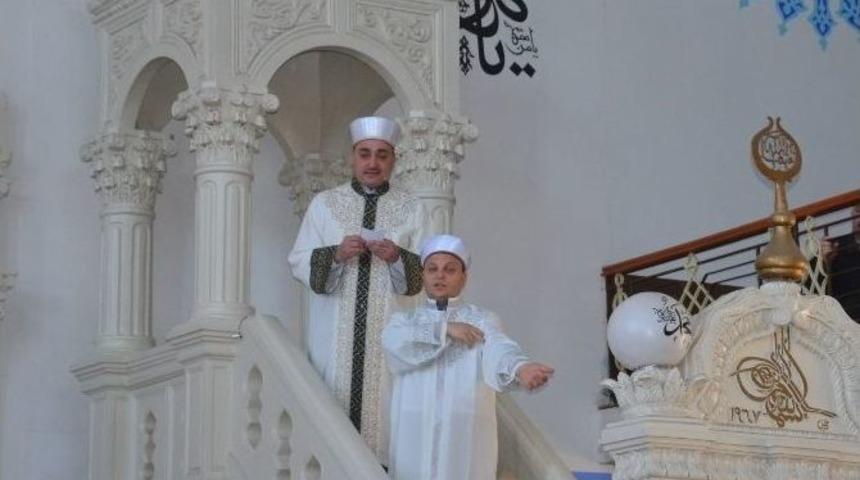 Fatsa&rsquo;da İşaret Diliyle Hutbe