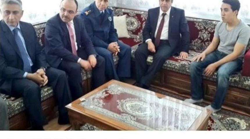 Vali Orhan D&uuml;zg&uuml;n Yaralı Polis Memuru Mesut H&uuml;y&uuml;k&rsquo;&uuml; Ziyaret Etti