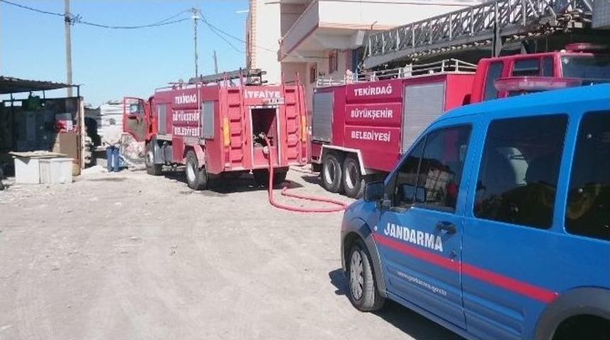 Pamuk At&ouml;lyesinde Yangın