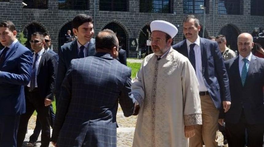 Diyanet İşleri Başkanı Mehmet G&ouml;rmez Diyarbakır&rsquo;da