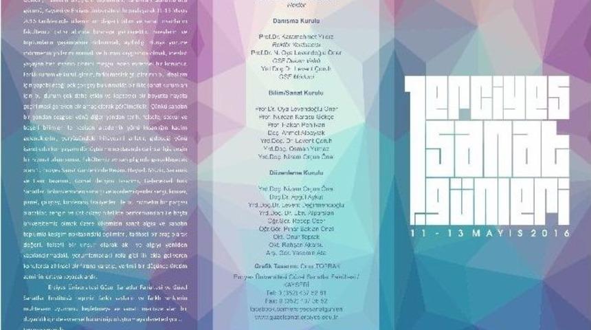 1. Sanat Günleri Başlıyor