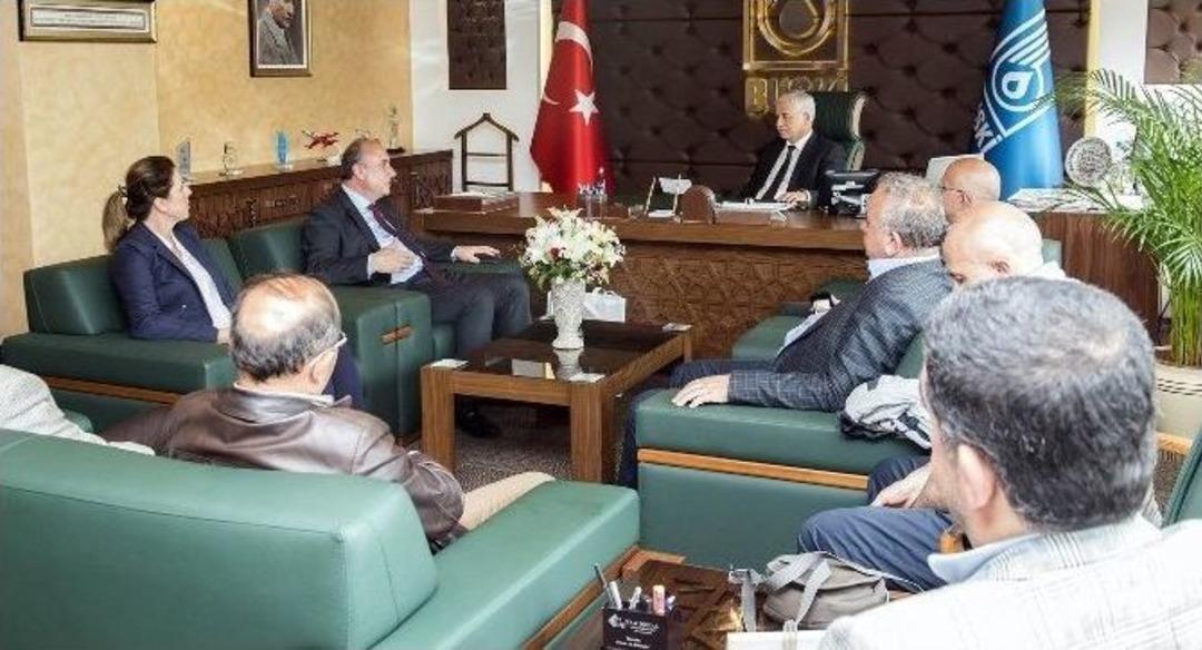 Teski Genel M&uuml;d&uuml;r&uuml; Başa Ve Beraberindeki Heyet Buski Tesislerini Ziyaret Etti