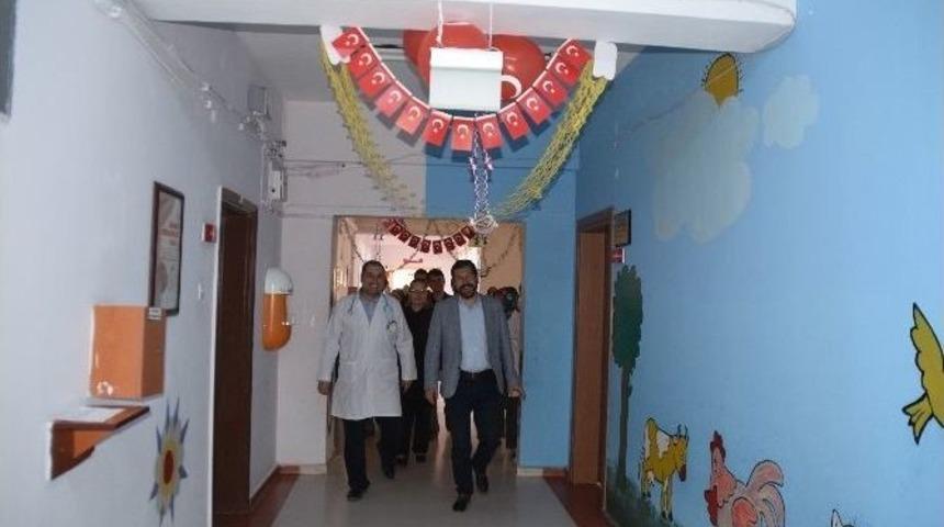 Hastanede 23 Nisan Kutlandı