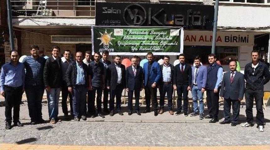 Ak Gençlerden Kutlu Doğum Haftası Etkinliği