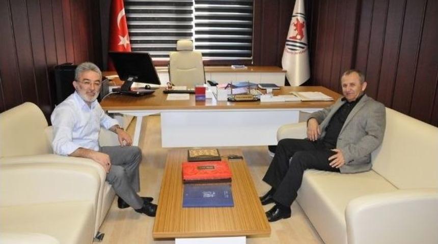 Tuğgeneral Mustafa Doğru Om&uuml;&rsquo;y&uuml; Ziyaret Etti