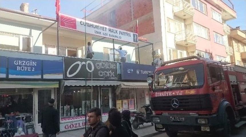 Chp&rsquo;de Yangın Paniği