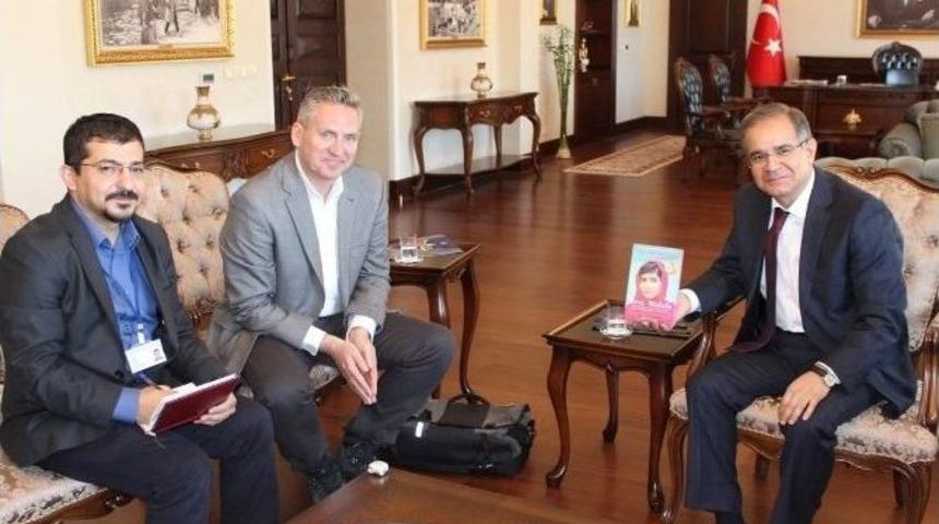 Malala Vakfı Temsilcisi Kilis&rsquo;te