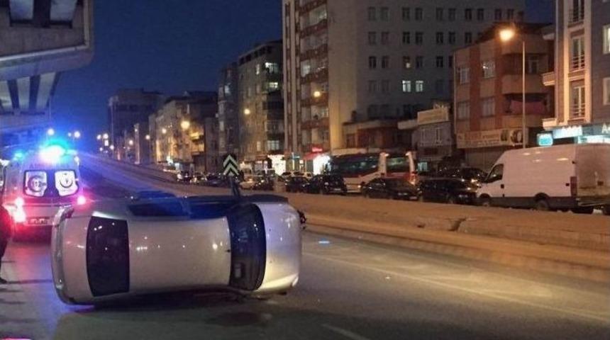 Samsun&rsquo;da Trafik Kazası: 2 Yaralı