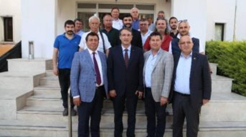 İrgil&rsquo;den Başkan Kocadon&rsquo;a Ziyaret