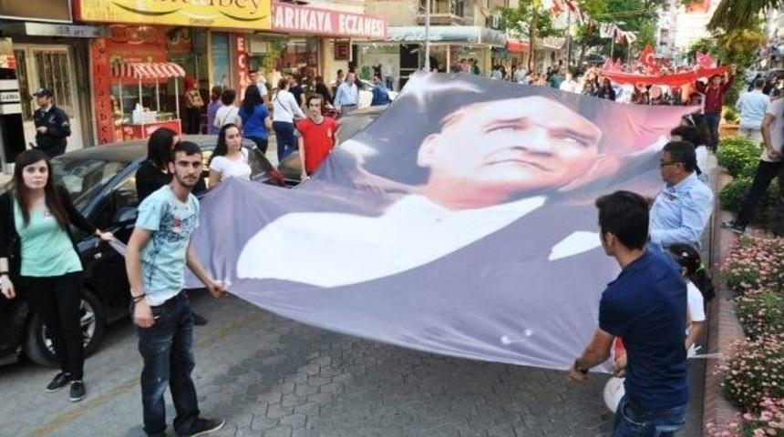 &Ouml;demiş&rsquo;te Ulusal Egemenlik Y&uuml;r&uuml;y&uuml;ş&uuml;