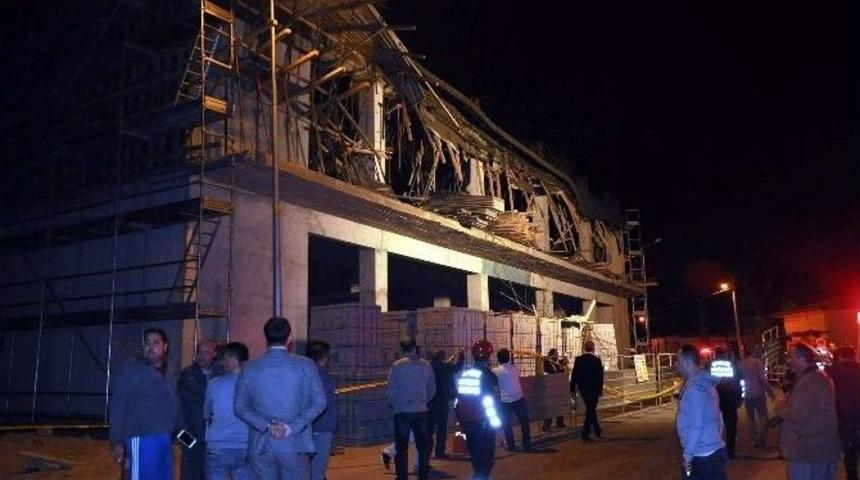 Belediye İnşaatı &Ccedil;&ouml;kt&uuml;: 4 İş&ccedil;i Yaralı