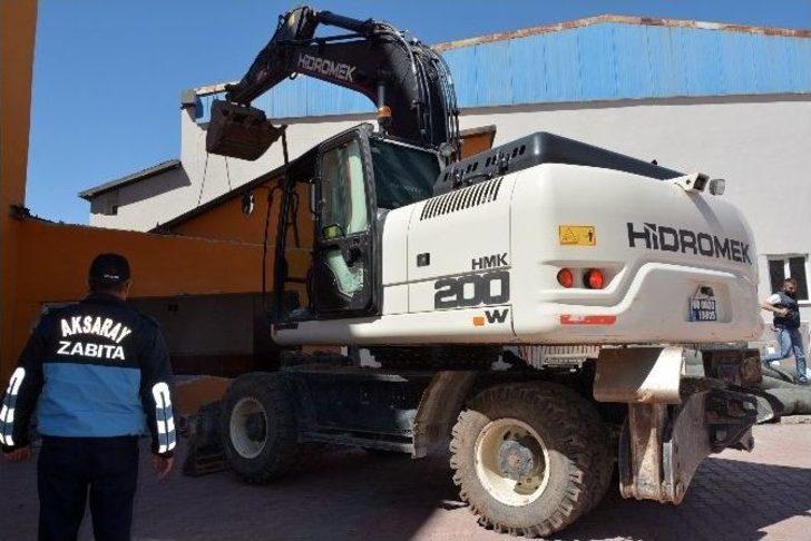 Aksaray’da Paralel Yapının Dershane, Okul Ve Yurtlarına, Yıkım Ve Mühürleme G1