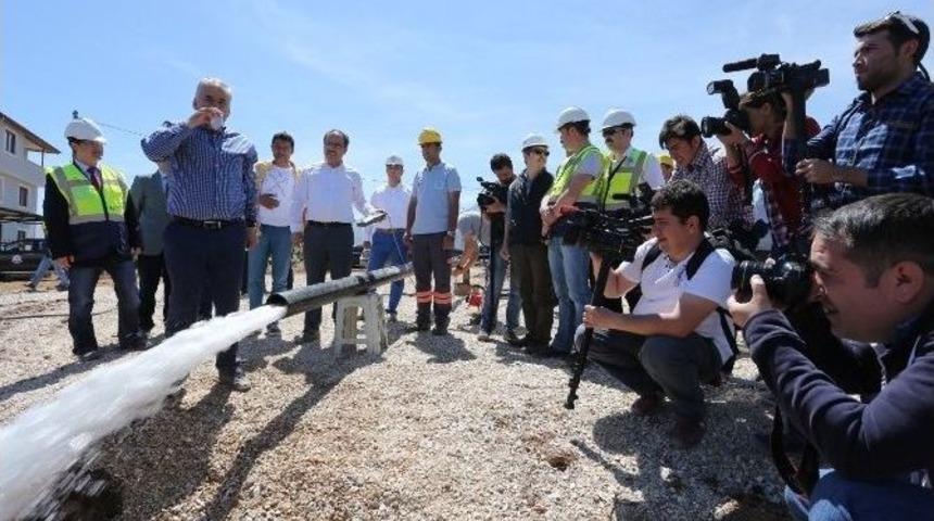 Başkan Zolan, Alt Yapı &Ccedil;alışmalarını Yerinde İnceledi