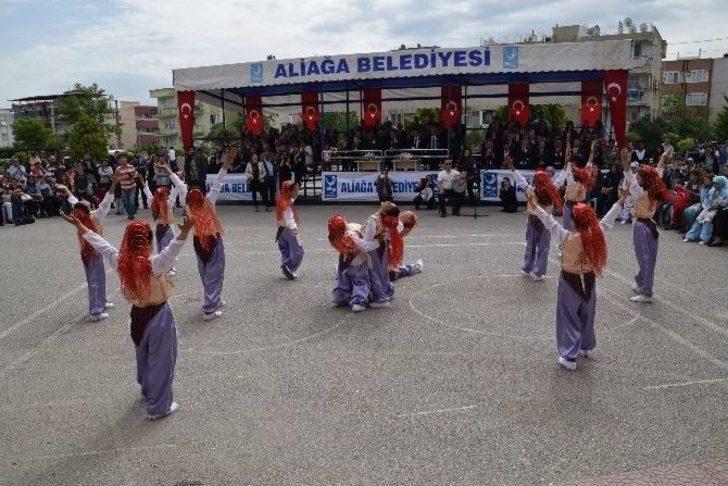 Aliağa’da 23 Nisan Törenlerle Kutlandı G2