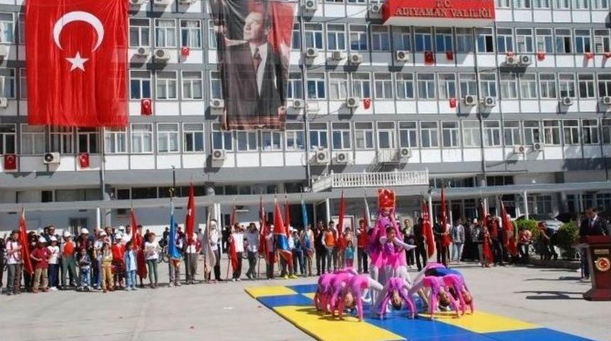 Adıyaman&rsquo;da 23 Nisan Coşkuyla Kutlandı